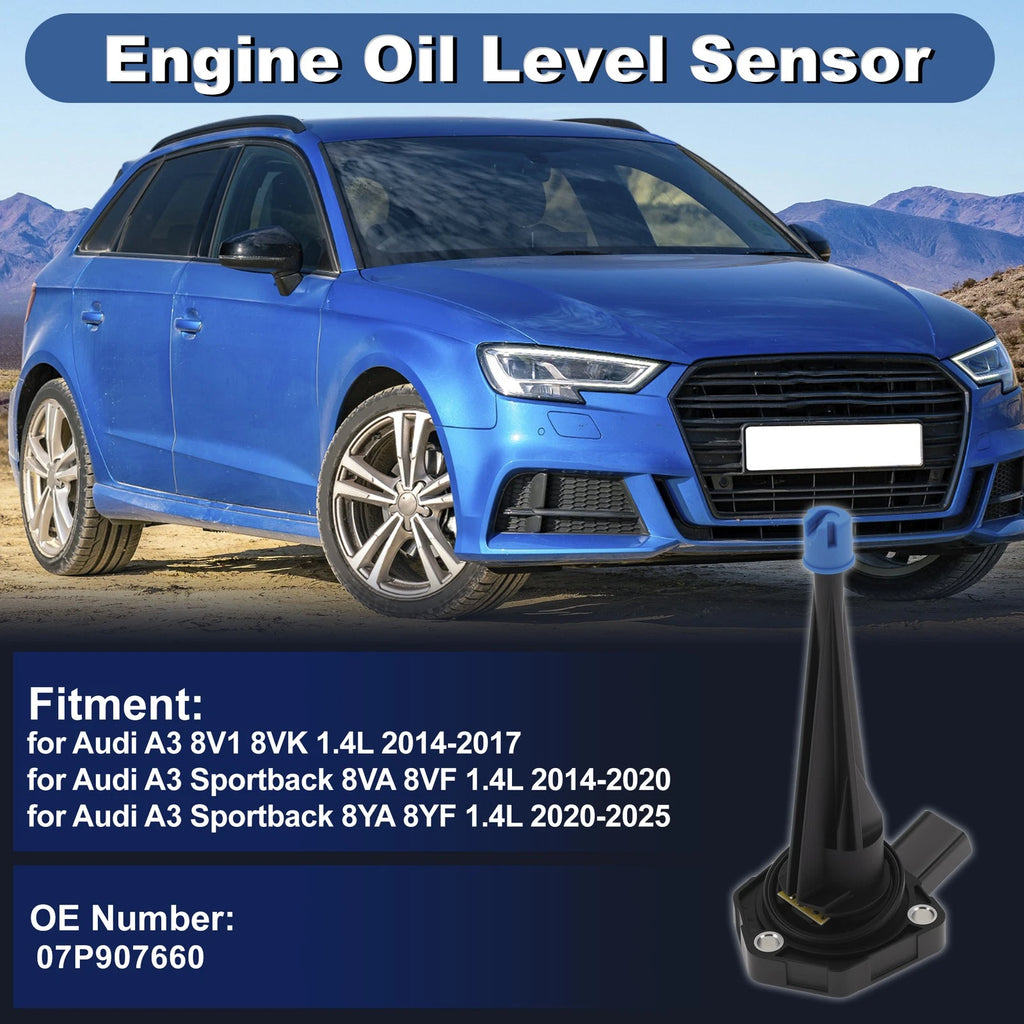 Engine Oil Level Sensor for Audi A3 8V1 8VK 2014–2017 07P907660