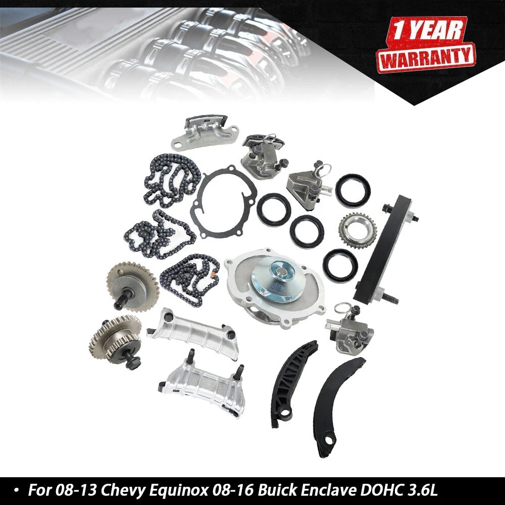 Timing Chain Kit for Chevy Equinox (2008–2013) & Buick Enclave (2008–2016)