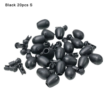 20/50pcs Quick Change Beads for Carp Fishing Shock Bead Feeder