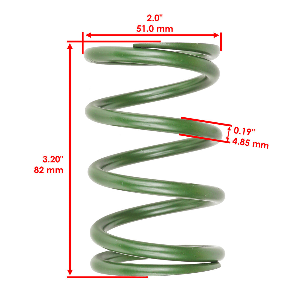 Primary Drive Clutch Replacement Green Spring for Arctic Cat (2003–2017)