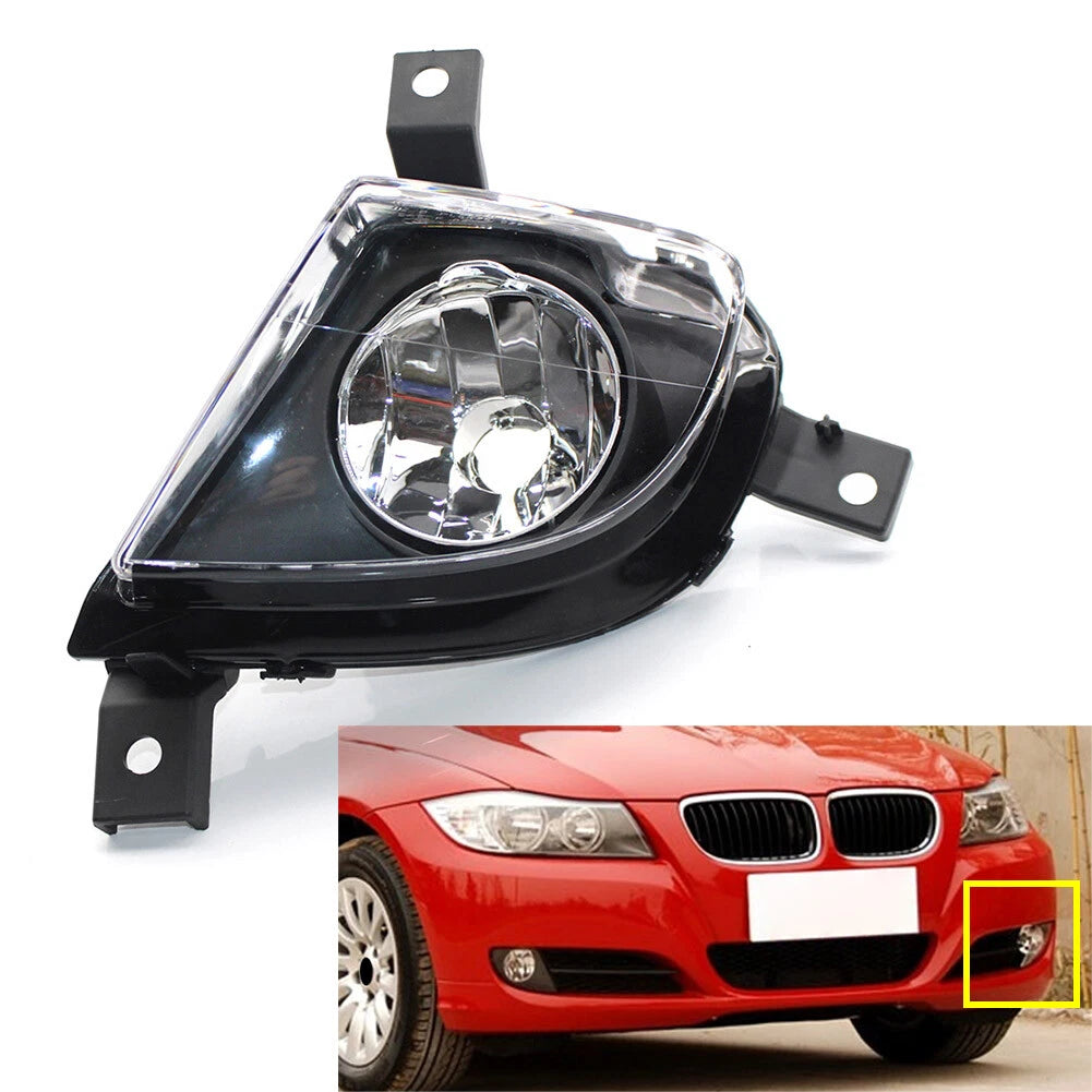 Front Fog Light Lamp for BMW 3 Series E90 E91 (2009–2011) - Left, Clear Lens