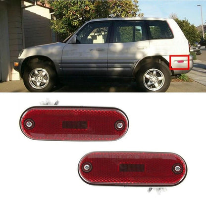 Set of 2 Rear Side Marker Corner Lights for Toyota RAV4 (1996–2000)