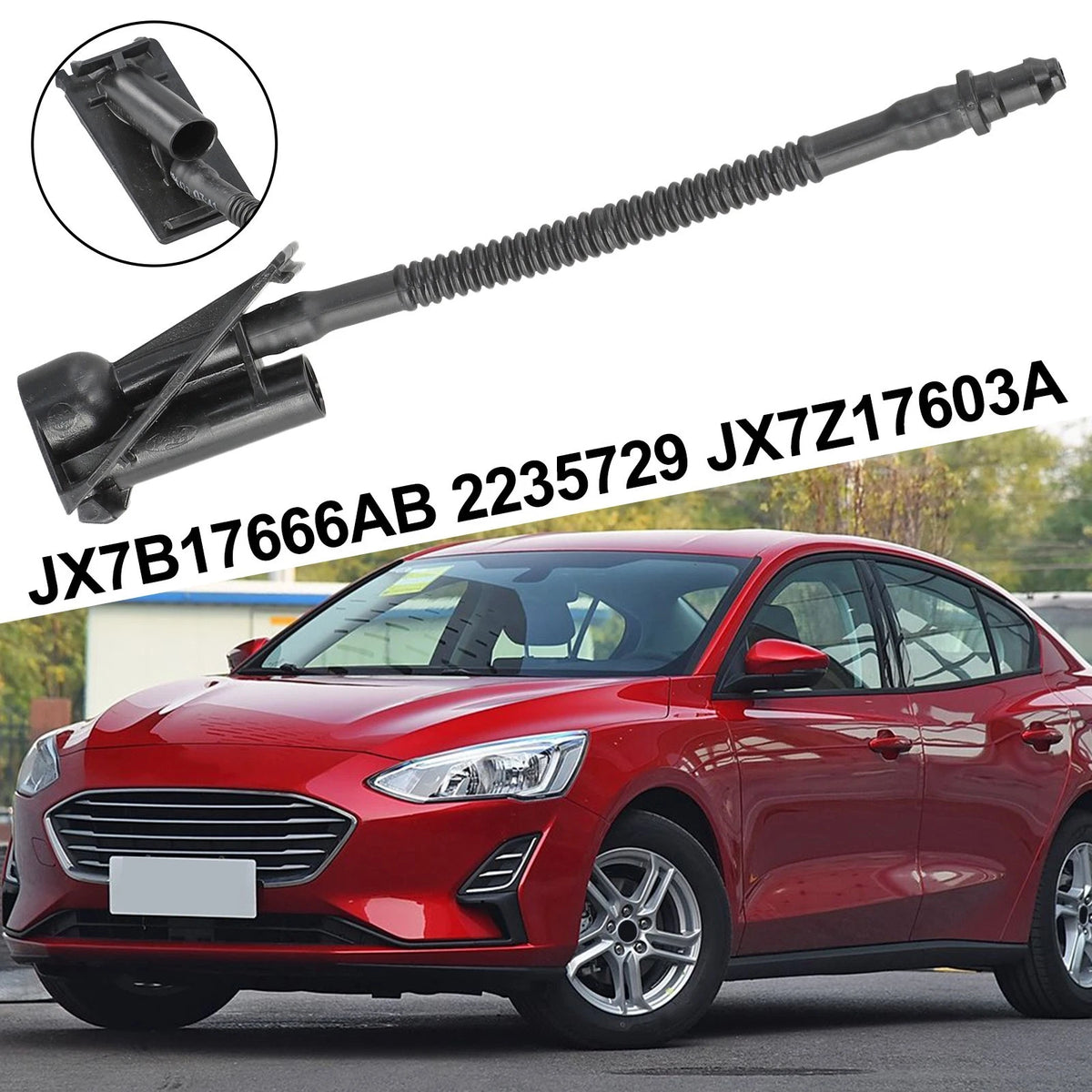Windscreen Washer Wiper Jet Nozzle for Ford Focus MK2 (2004–2011)