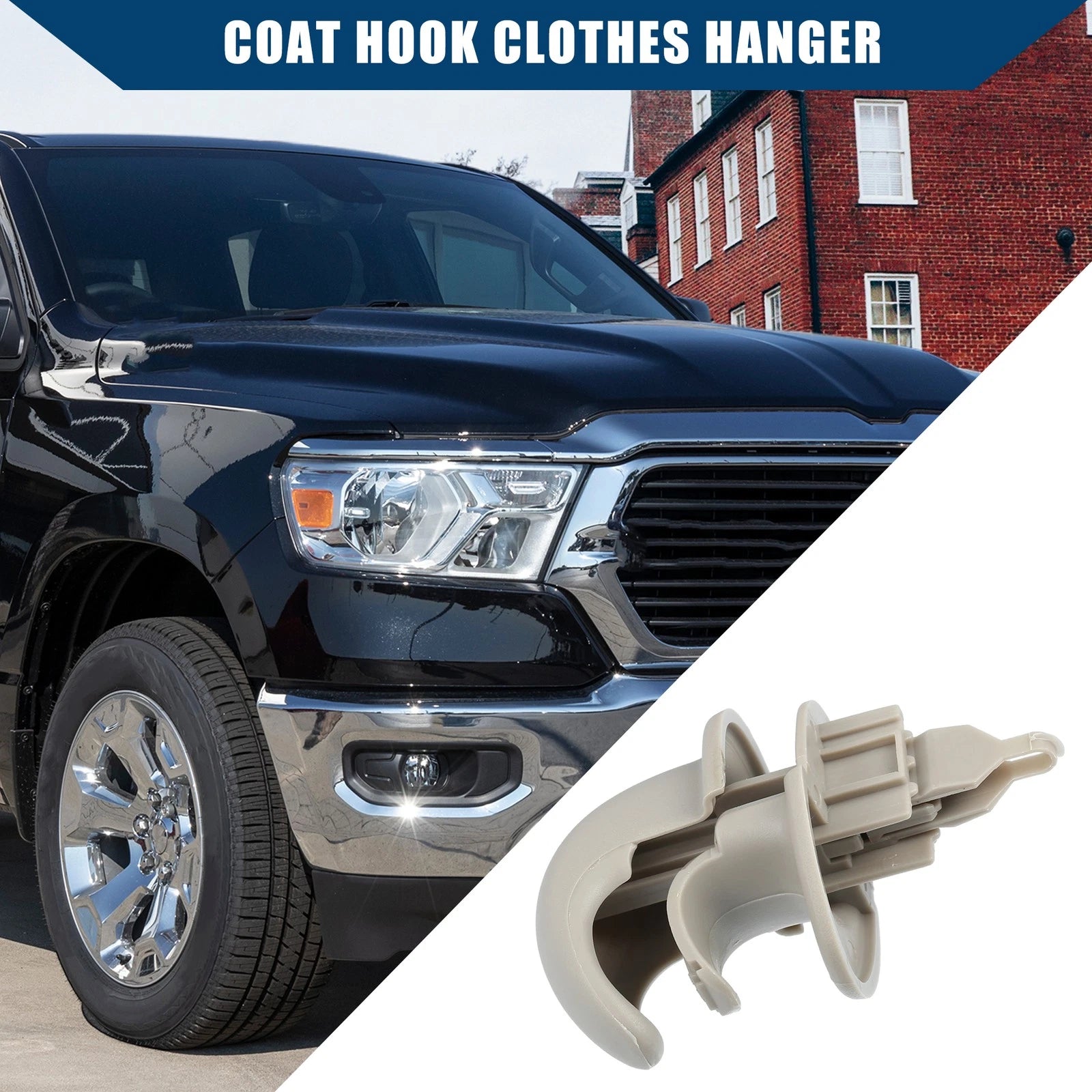 Coat Hook Clothes Hanger Replacement for Dodge RAM 1500 2500 (2002–2005)