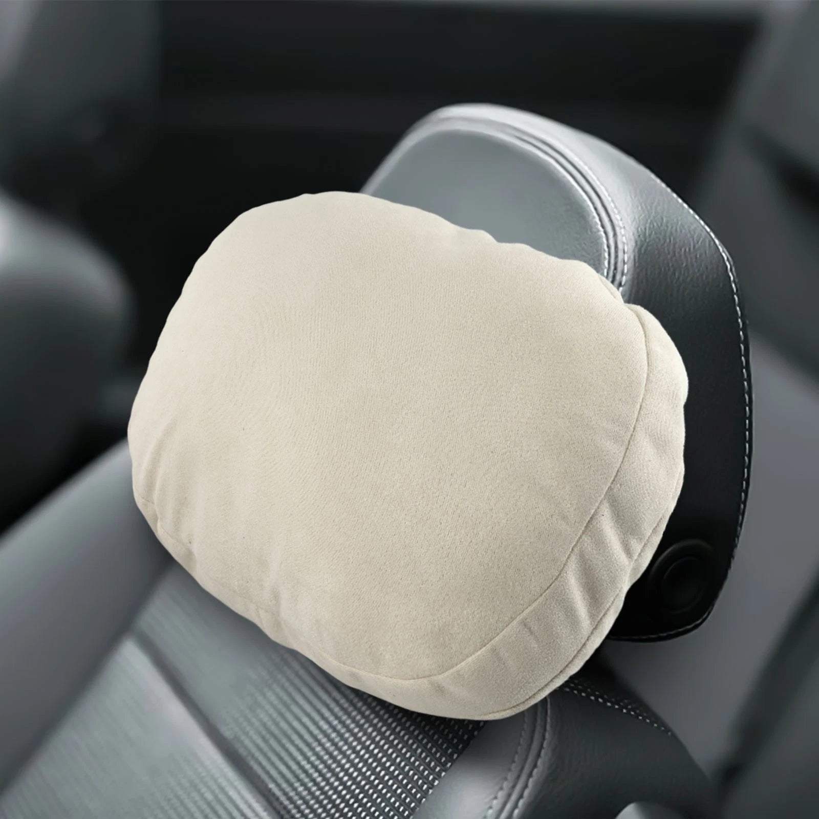 Car Headrest Pillow for Universal Fit (29x19cm)