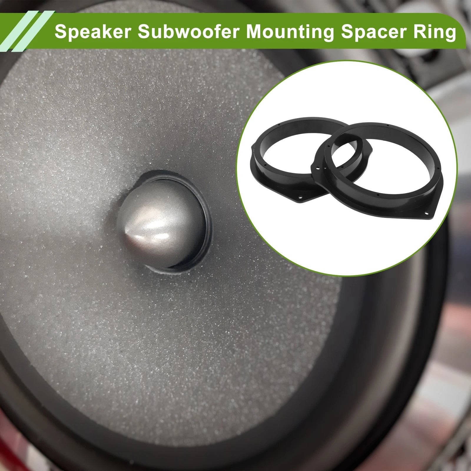 Tweeter Speaker Spacer Adapter Ring for Mercedes X-Class 6.5 inch (2017–2020)