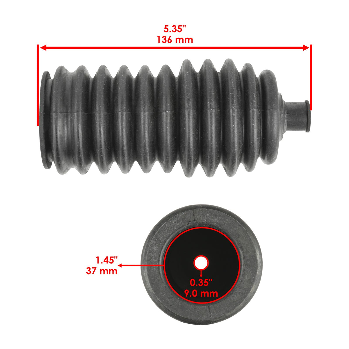 Steering Rack Pinion Boot Dust Seal Replacement for Yamaha YZF R1 (2009–2014)