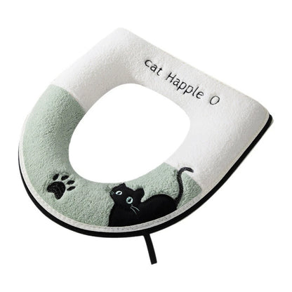 Ushaped Toilet Seat Cover with Zipper for Easy Installation