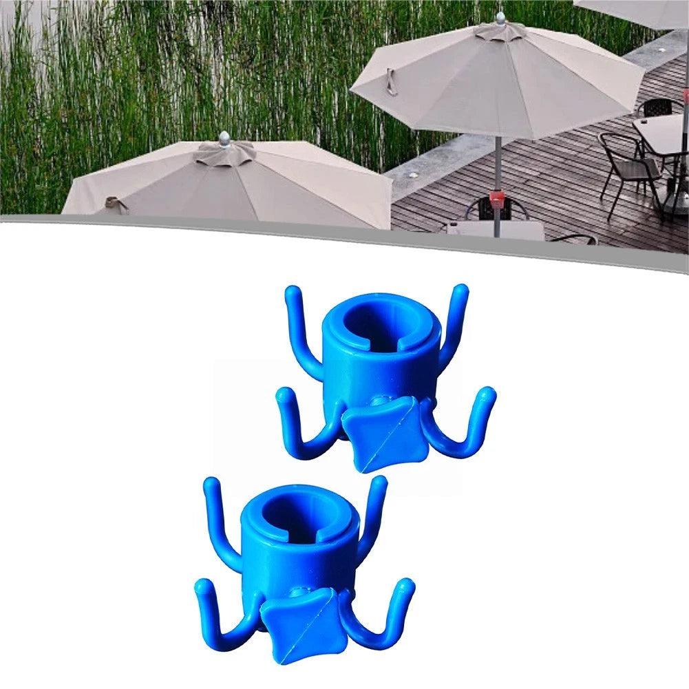 Set of 2 Adjustable Hooks for Beach Umbrella Poles