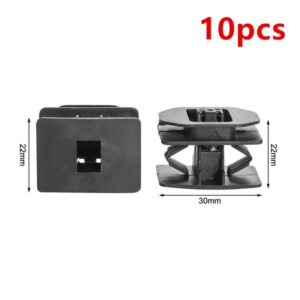 10Pcs Door Panel Moulding Trim Retainer Clips for Ford (6G1Z-5410182-A)