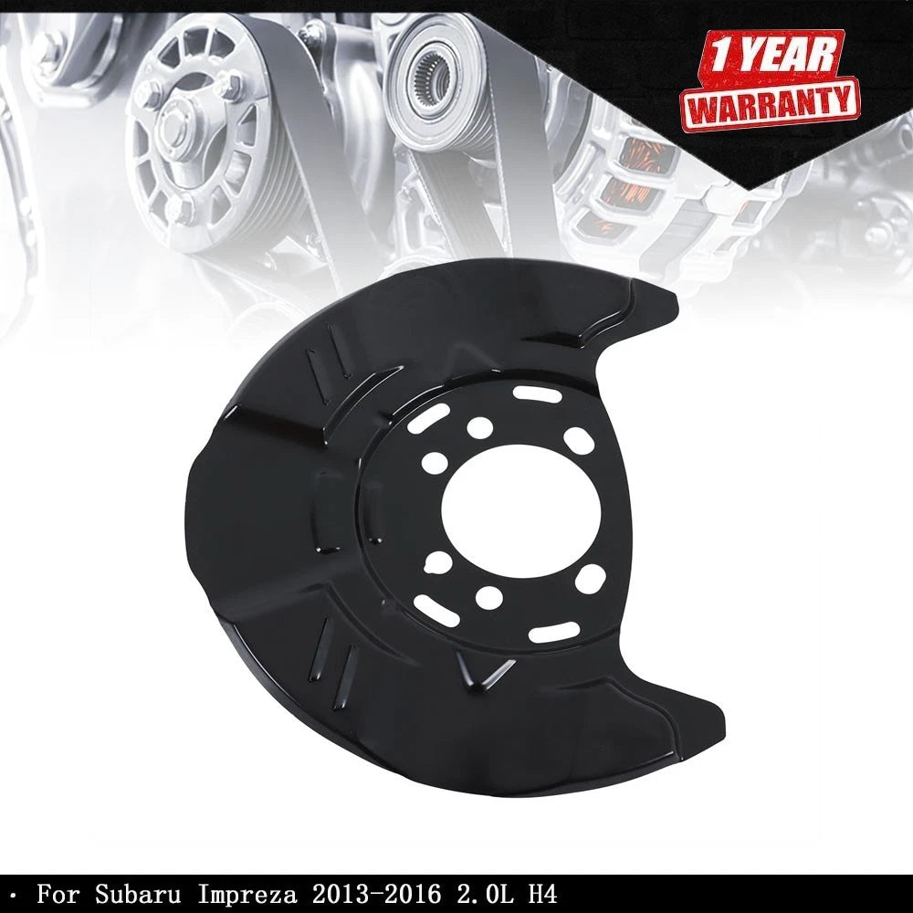 Front Brake Backing Panel Dust Shield for Subaru Impreza (2013–2016)