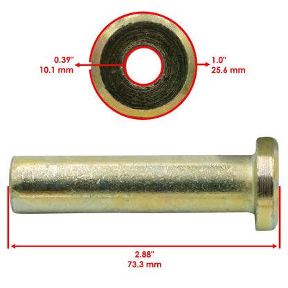 Deck Wheel Bolt Replacement for Exmark LZE691 LZE742 LZE730 LZE740 (52–66") (2023–2024)