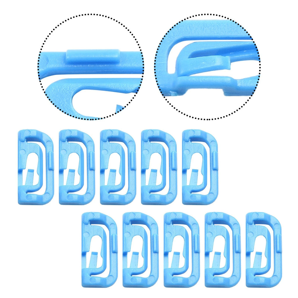 Retainer Clips for Mitsubishi Lancer (2011–2017) - Blue