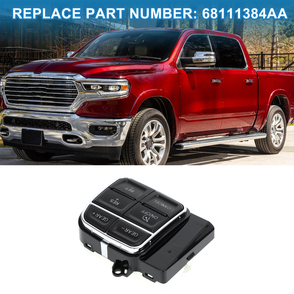 Steering Wheel Control Switch No. 68111384AA for Ram 1500 (2013–2018)