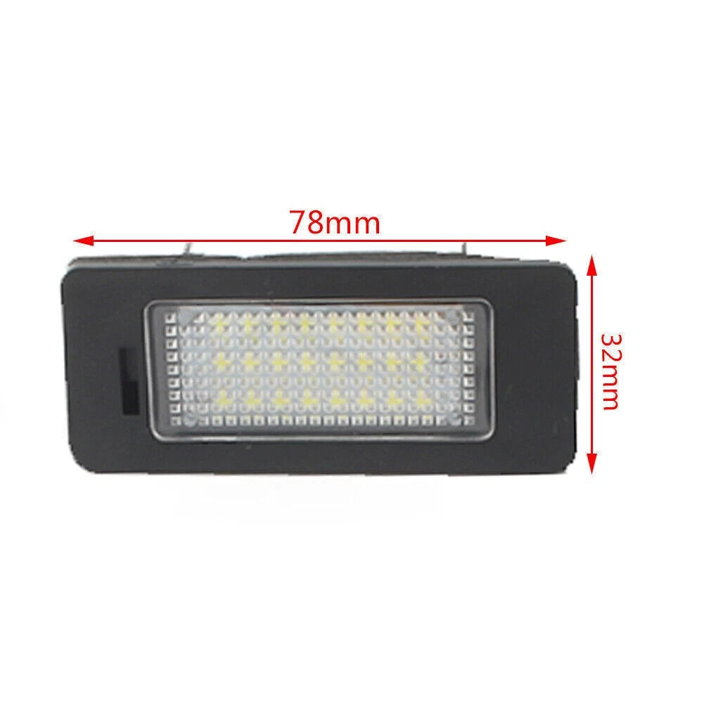 LED License Plate Lamps for Porsche Cayenne Touareg (2003–2010)