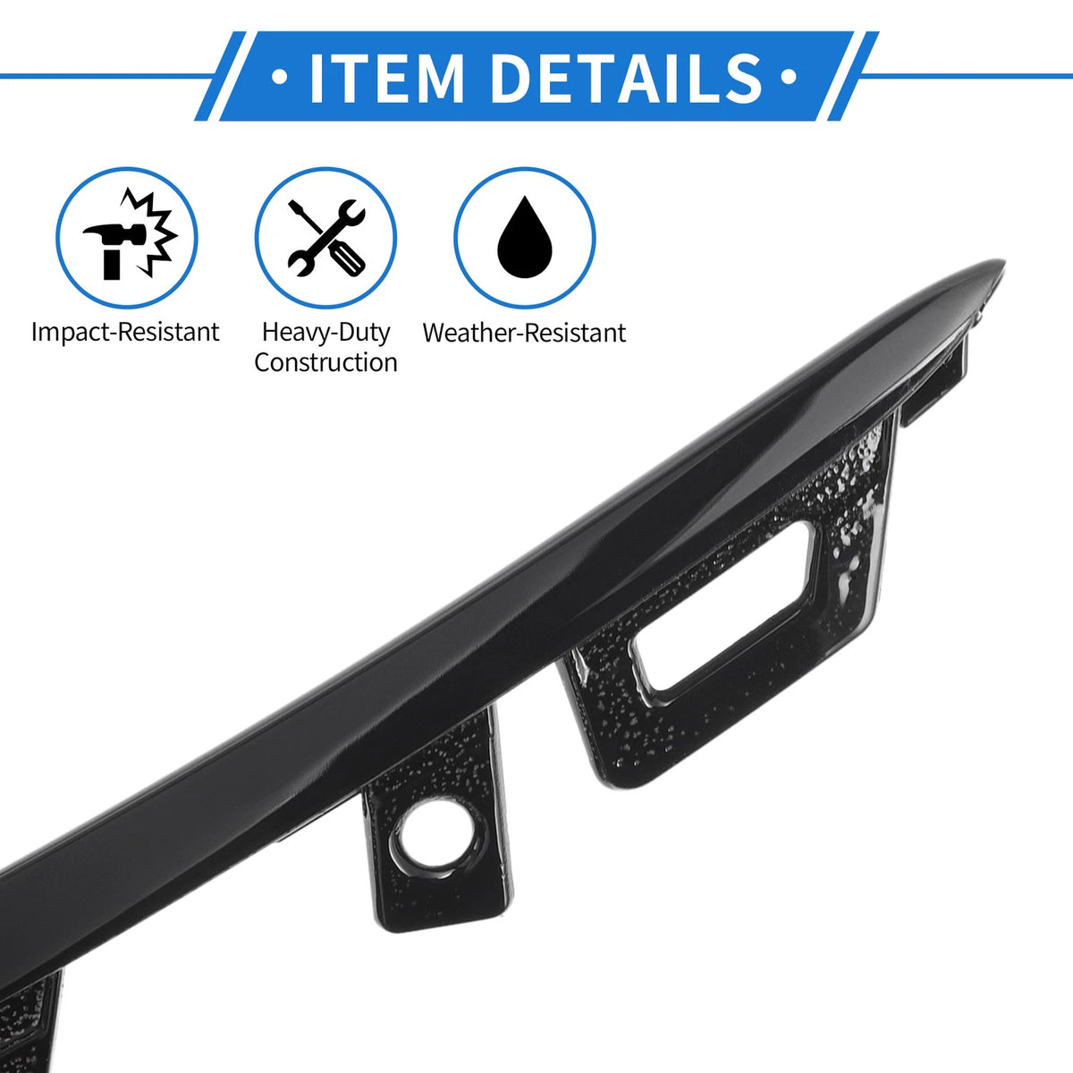 Front Left Bumper Grille Trim for Mercedes-Benz W223/S 4Matic (2021–2024)