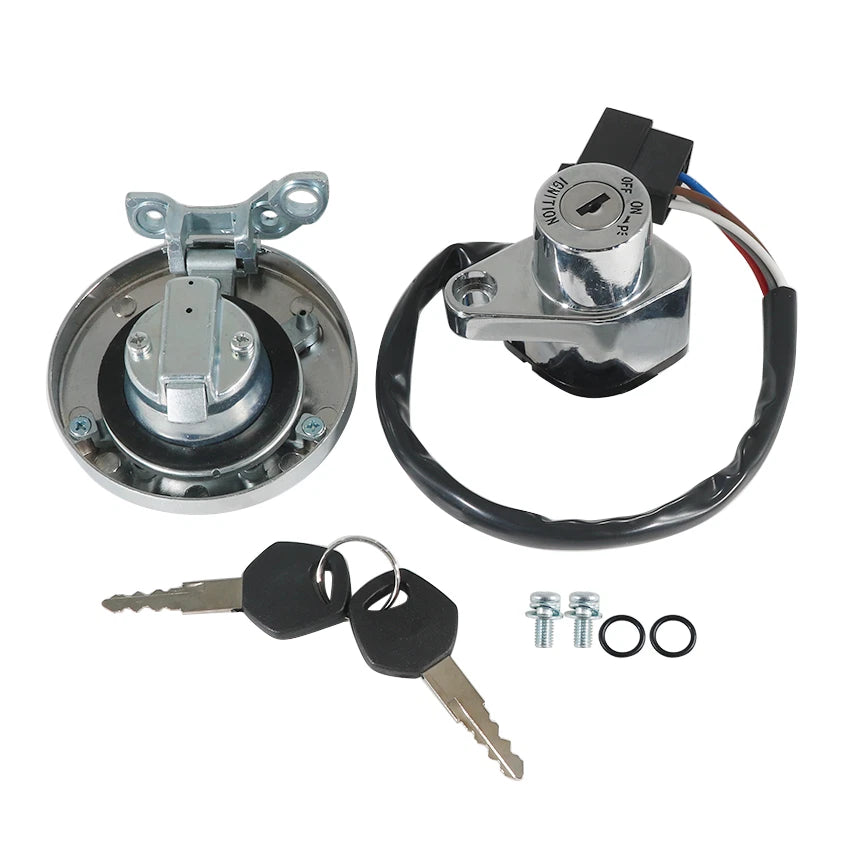 Fuel Gas Cap Ignition Switch Lock for Kawasaki VN800 Vulcan 800 (1996–2001)