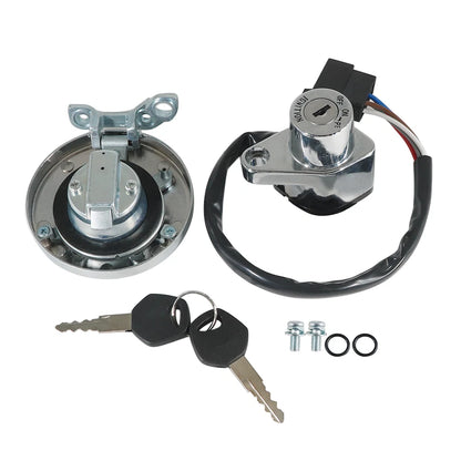 Fuel Gas Cap Ignition Switch Lock for Kawasaki VN800 Vulcan 800 (1996–2001)