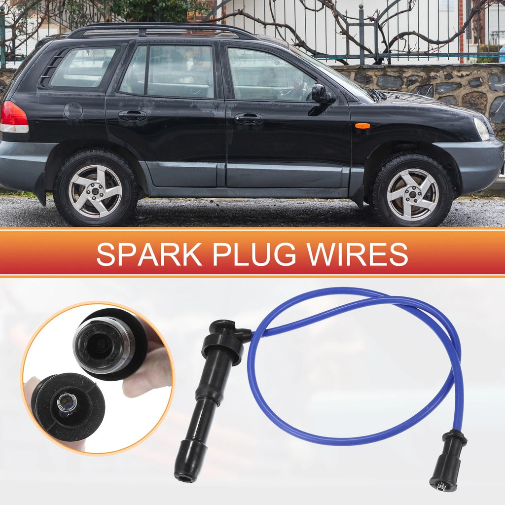 Spark Plug Wire Ignition Coil Cable Replacement for Hyundai Santa Fe (2003–2006)
