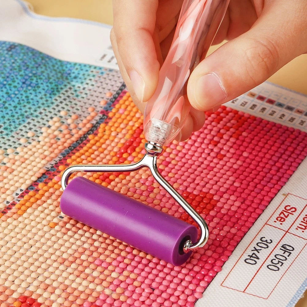 Cross Stitch Roller Tool for Ink Printing Projects