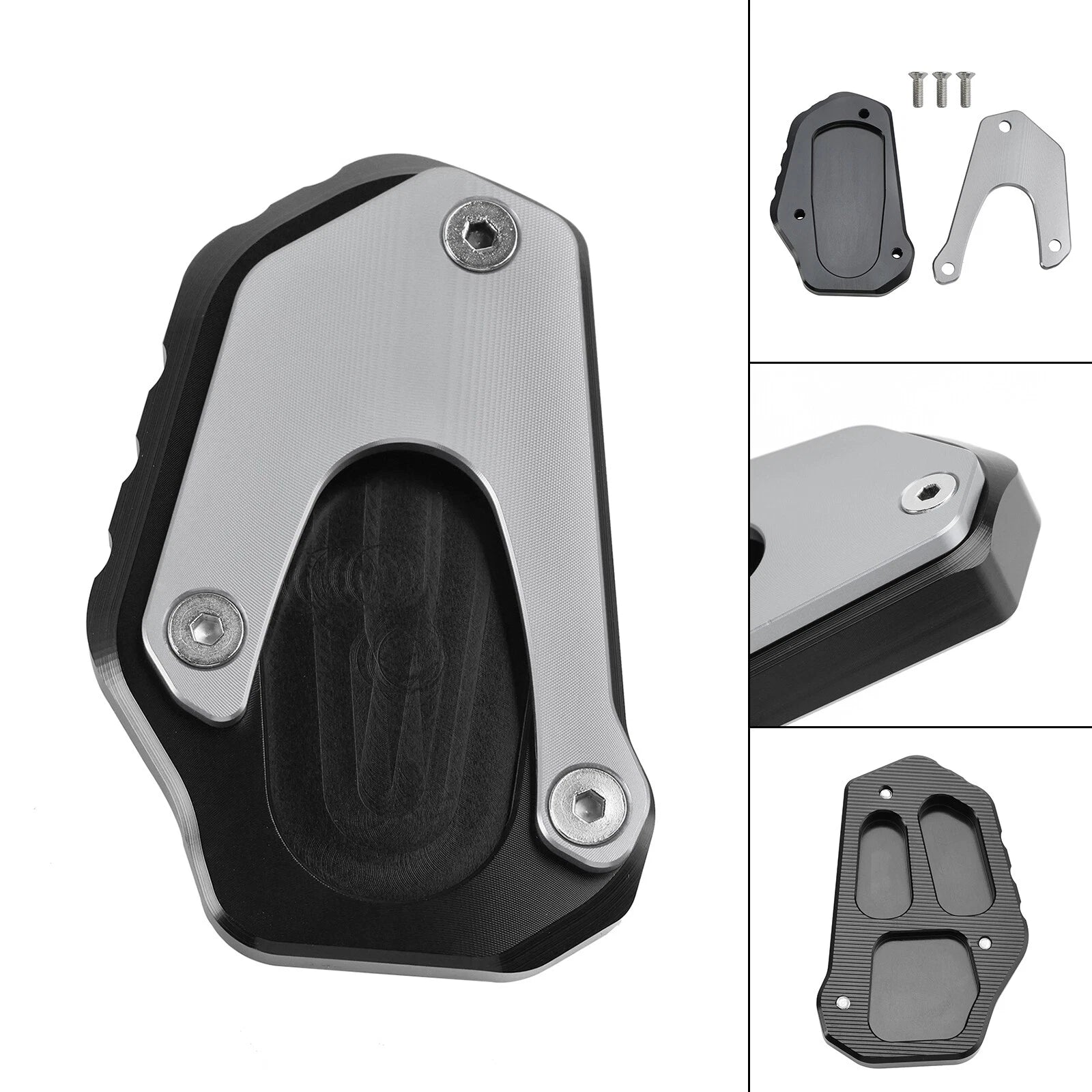 Kickstand Enlarger Plate Pad for Suzuki V-Strom DL1050XT (2020–2023) T9