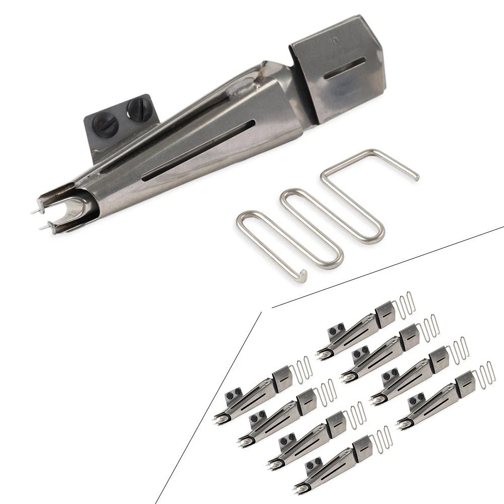 Semi-Fold Post Mount Binding Attachment for CoverStitch Machine