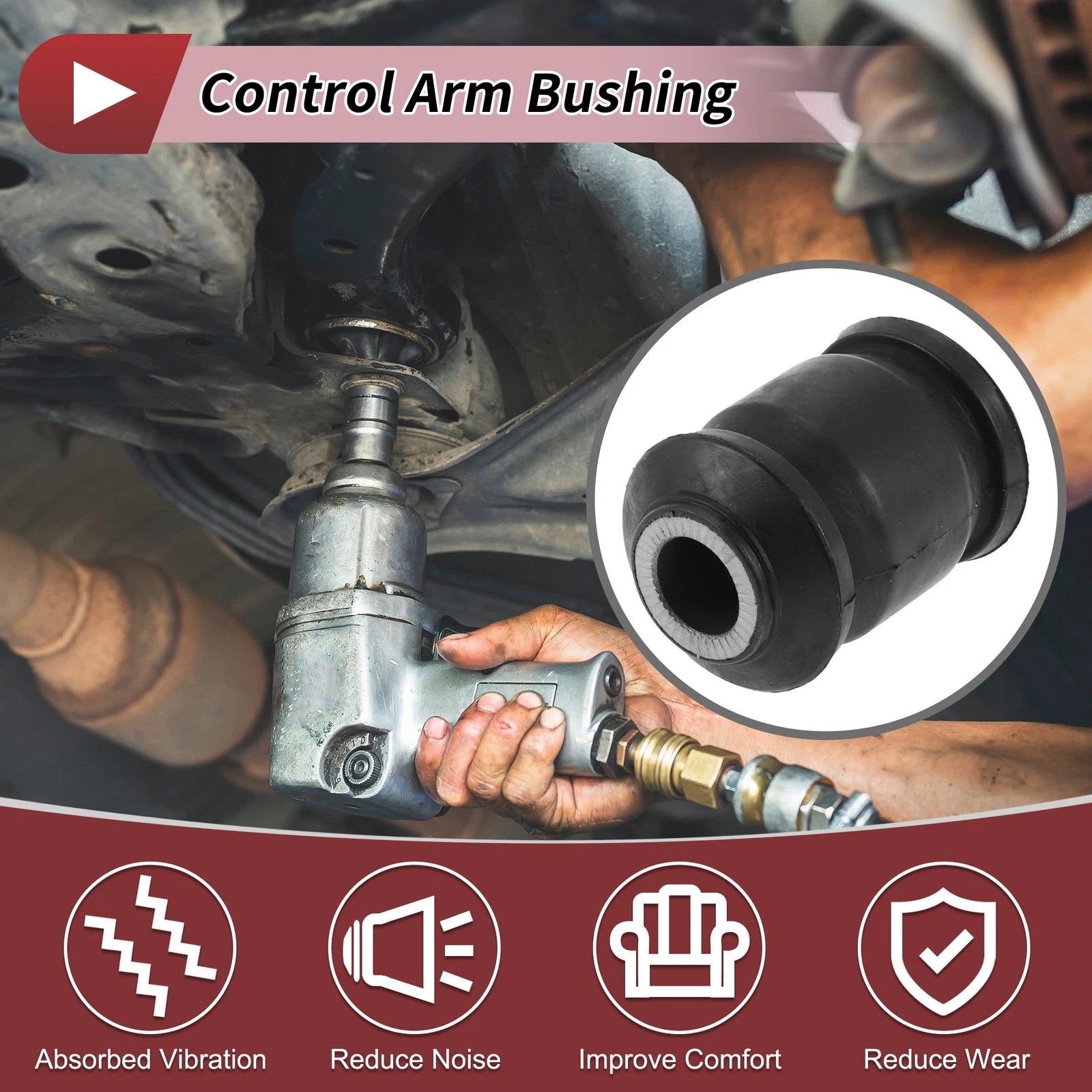 Front Suspension Control Arm Bushing Replacement for Lexus CT200H (2011–2020)