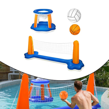 Inflatable Pool Game Set for Active Enjoyment