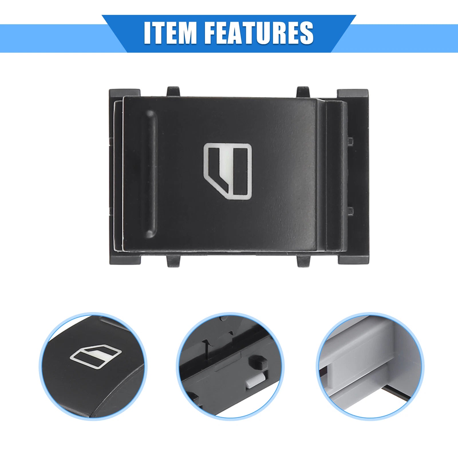 Window Control Switch for Skoda Fabia MK II (2007–2014) No. 5J0959855
