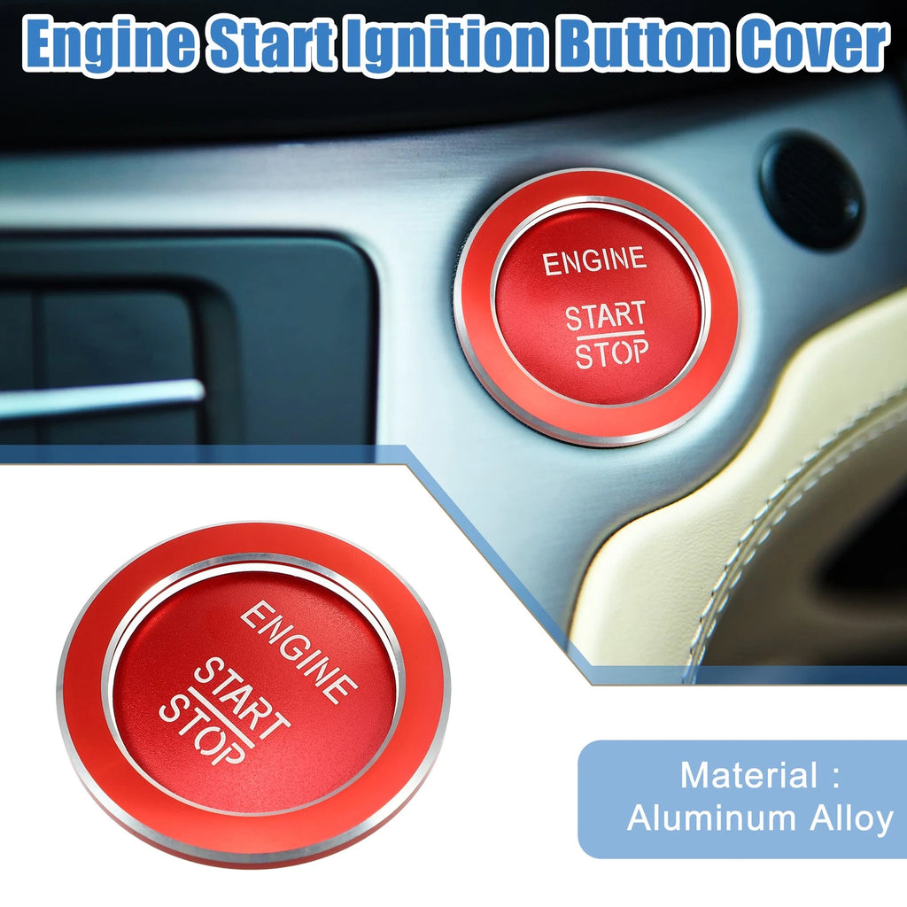 Engine Start Stop Button Cover Replacement for Mercedes-Benz A B C GLC (2015–2024)