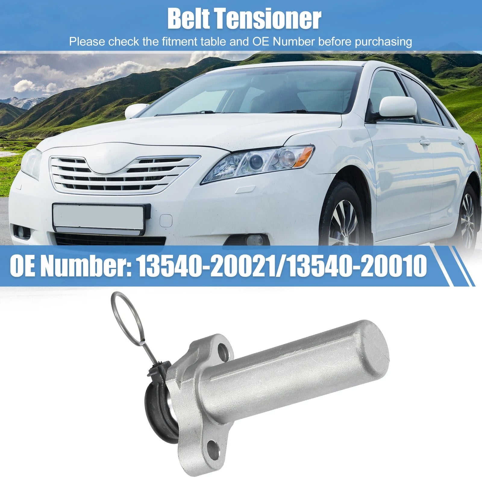 Engine Timing Belt Hydraulic Tensioner Replacement for Toyota Camry (1996–2001)