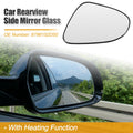 Left Side Rearview Heated Mirror Glass Replacement for Toyota Prius C Aqua (2012–2018)