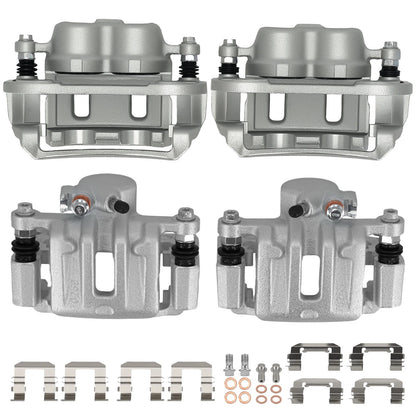 Front Rear Disc Brake Calipers for Pontiac Torrent (2007–2009) Saturn Vue (2008–2010)