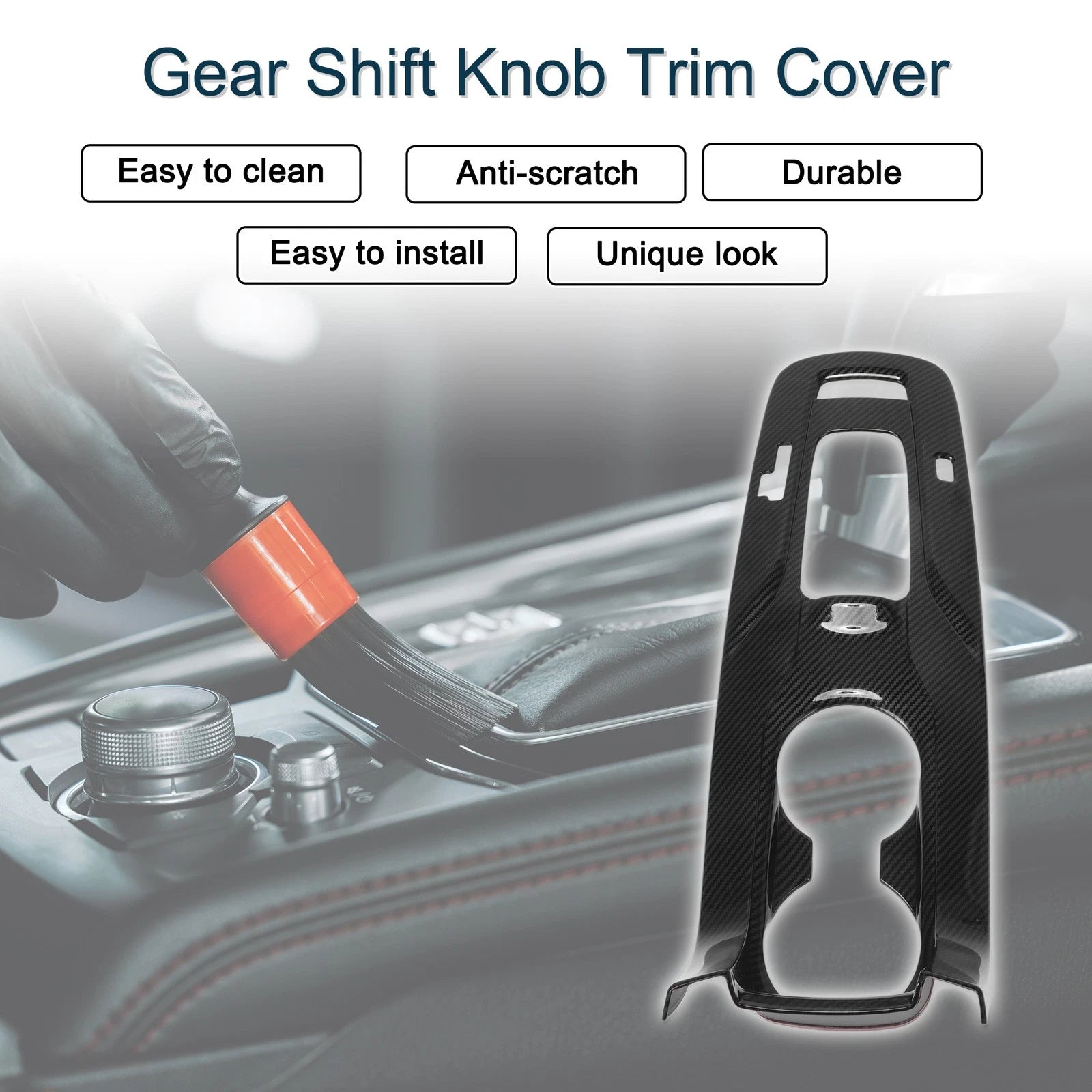 Gear Shift Knob Sticker Replacement for Toyota Corolla Automatic (2020–2022)