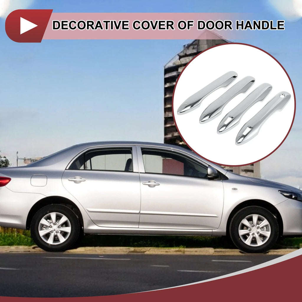 4Pcs Car Door Handle Cover Replacement for Toyota Camry 2018–2024 ABS