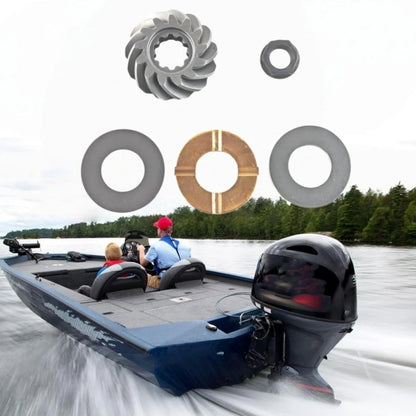 Pinion Nut Assembly for 9.9 15HP Outboard Motor