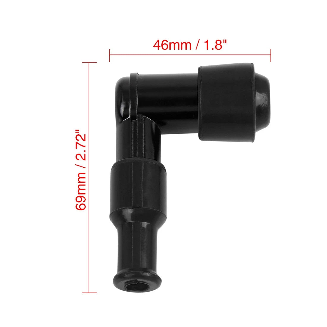 2PCS Spark Plug Cap Covers Waterproof for CG125 GN125 Motorcycle (2008–2020)