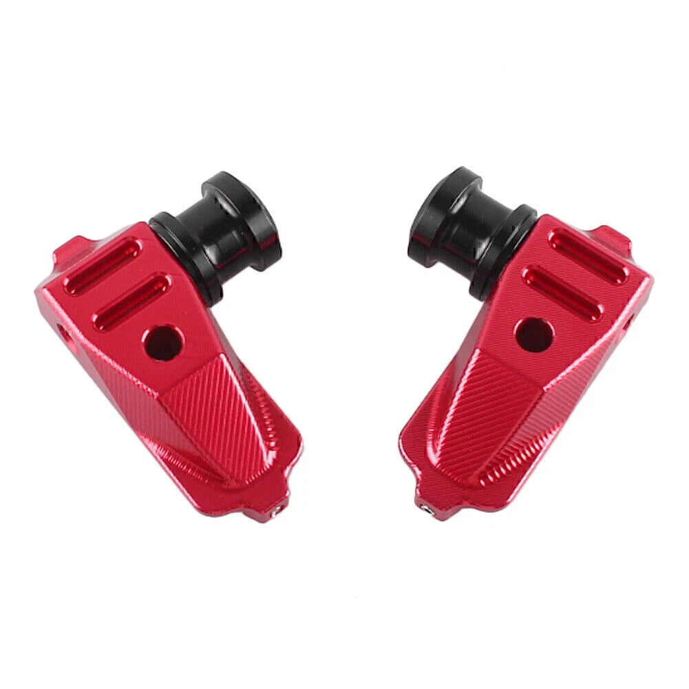 CNC Red Swingarm Spool Adapters for Honda CBR500 (2014–2015)