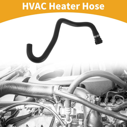 HVAC Heater Hose for BMW 3 Series E46 (2000–2007) Rubber Black
