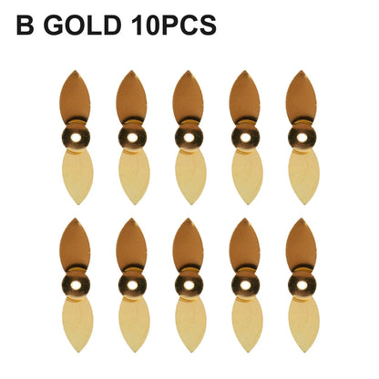 10Pcs Prop Blades for DIY Topwater Lures