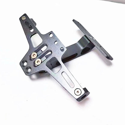 Motorcycle License Plate Holder Adjustable Fit CNC Aluminum Alloy for MSX Bikes