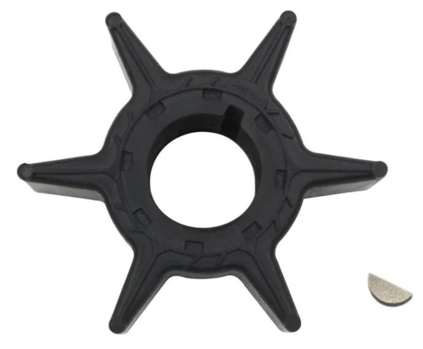 Water Pump Impeller with Key for Yamaha 2 Stroke 40 50 HP Outboard (1990–2023)