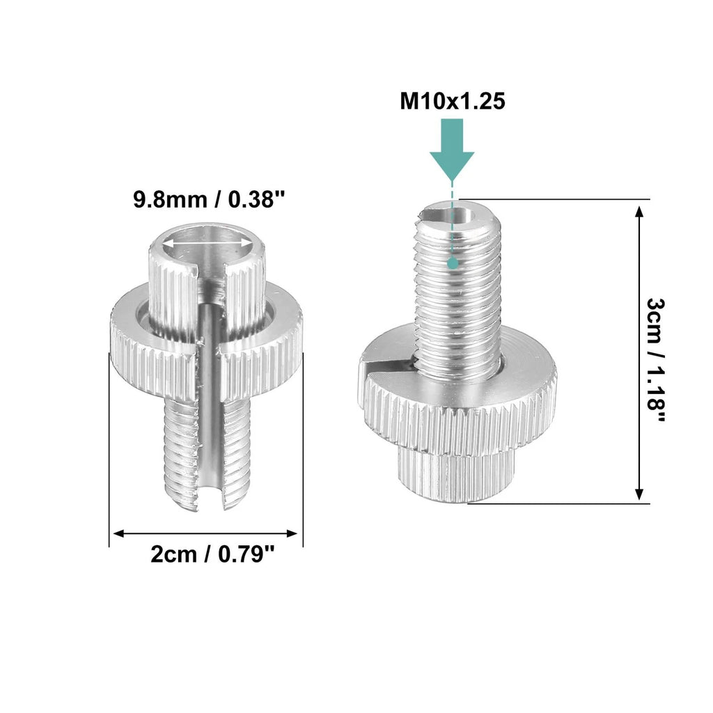 Brake Clutch Cable Adjuster Screws M10 Set for Motorcycle (Universal) (2000–2026)