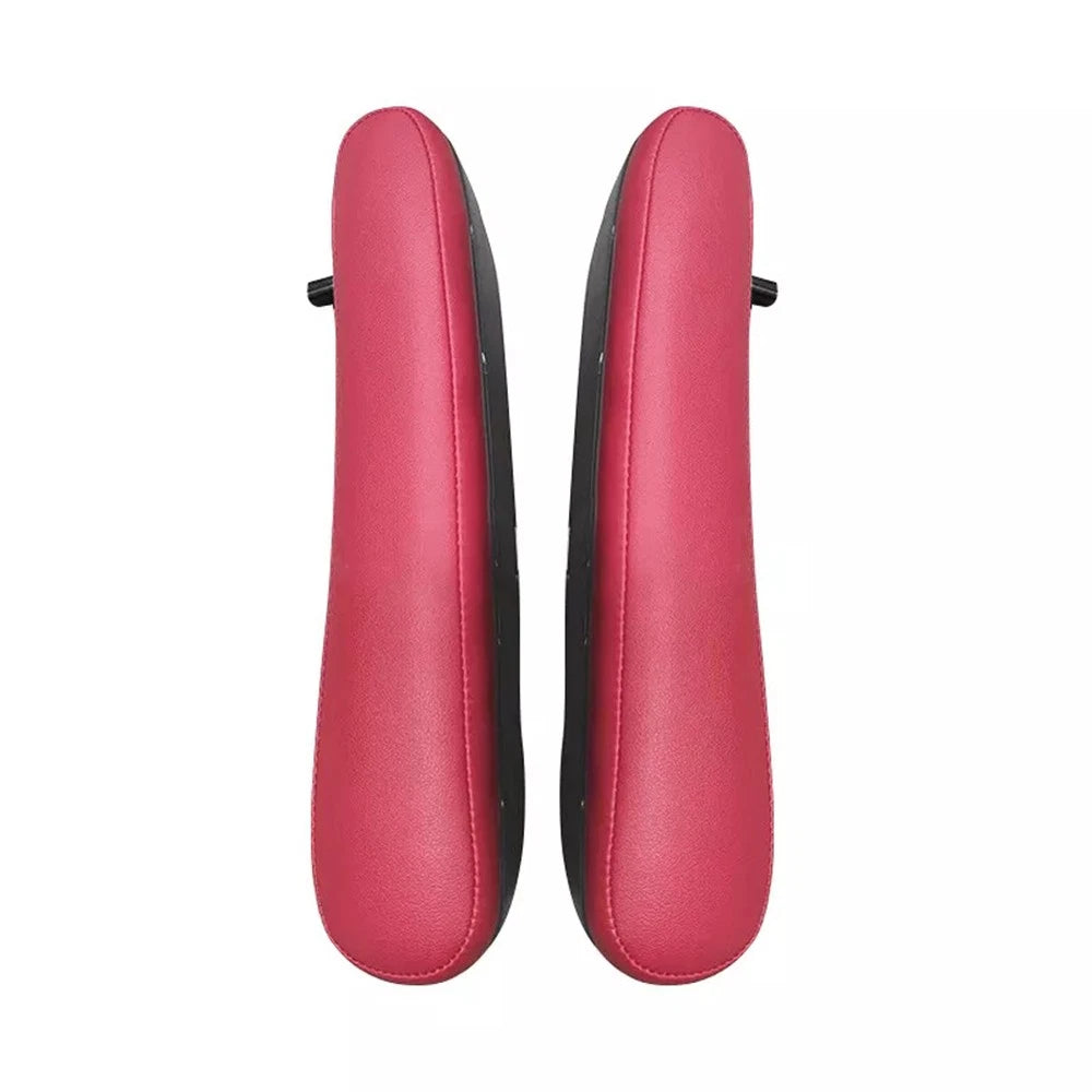 2x Leather Front Armrest Front Seat Inboard For 2016-2019 Fiat 500 Left & Right