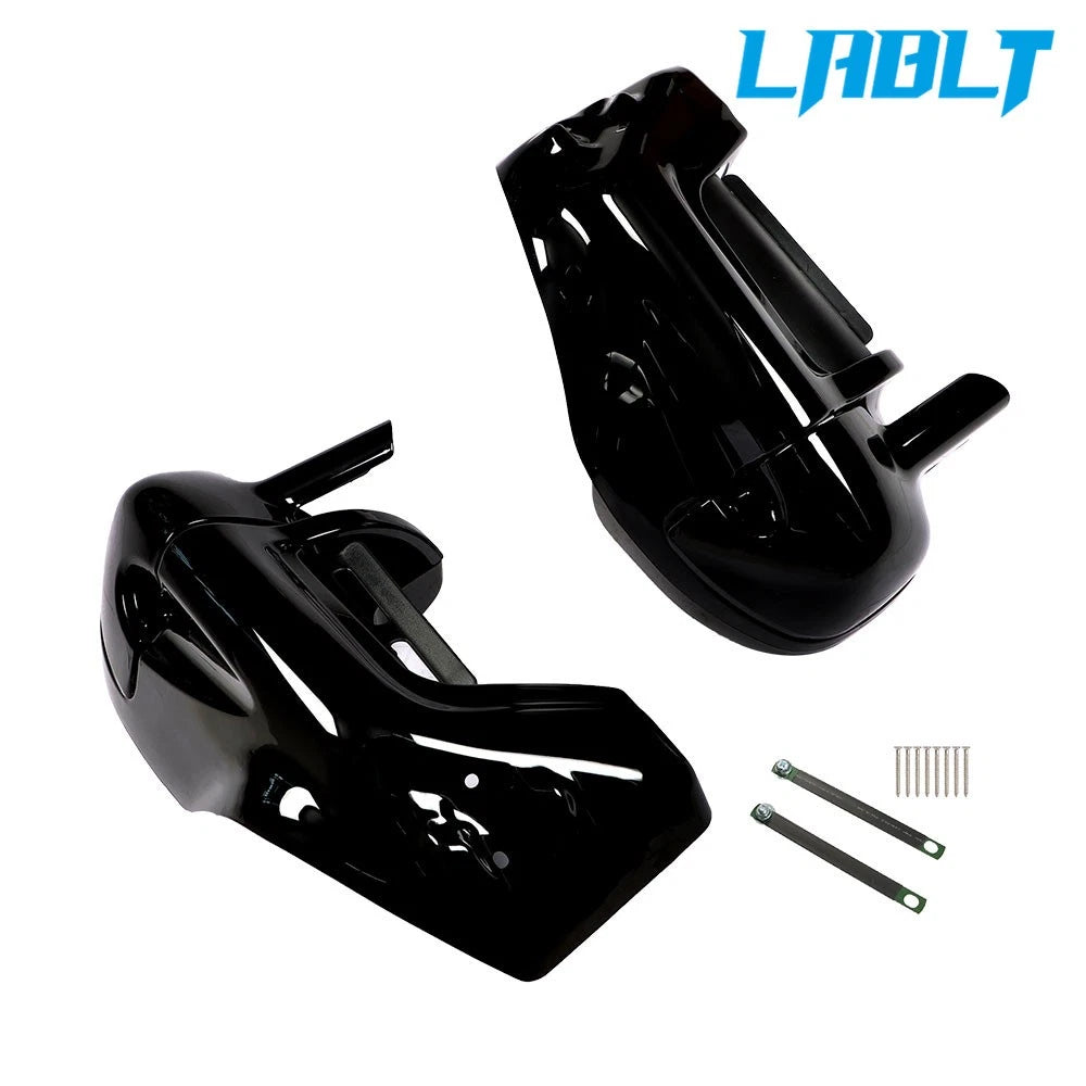 Lower Vented Leg Fairing & 6.5'' Speaker Pods for Harley Touring Glide (1983–2013)