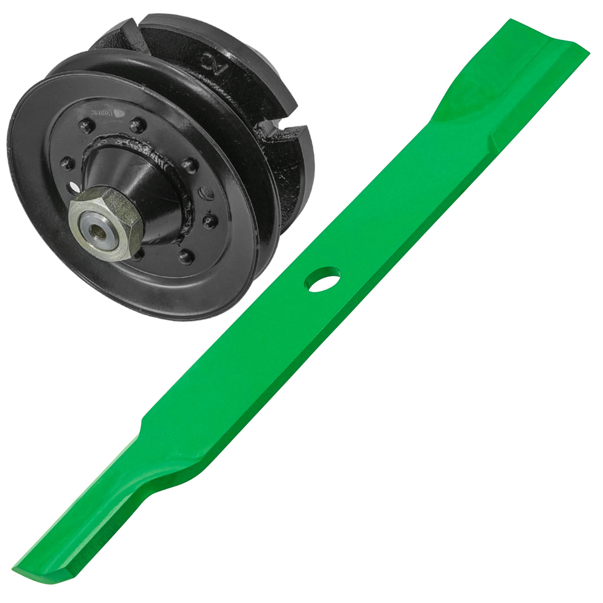 Deck Spindle and Blade Replacement for John Deere 314 316 317 318 322