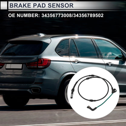 1pc Brake Pad Wear Sensor for BMW X5 (2006–2008) No. 34356773008 Black