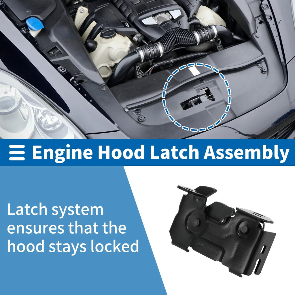 Hood Latch Assembly for Mercedes-Benz C250 (2012–2015)