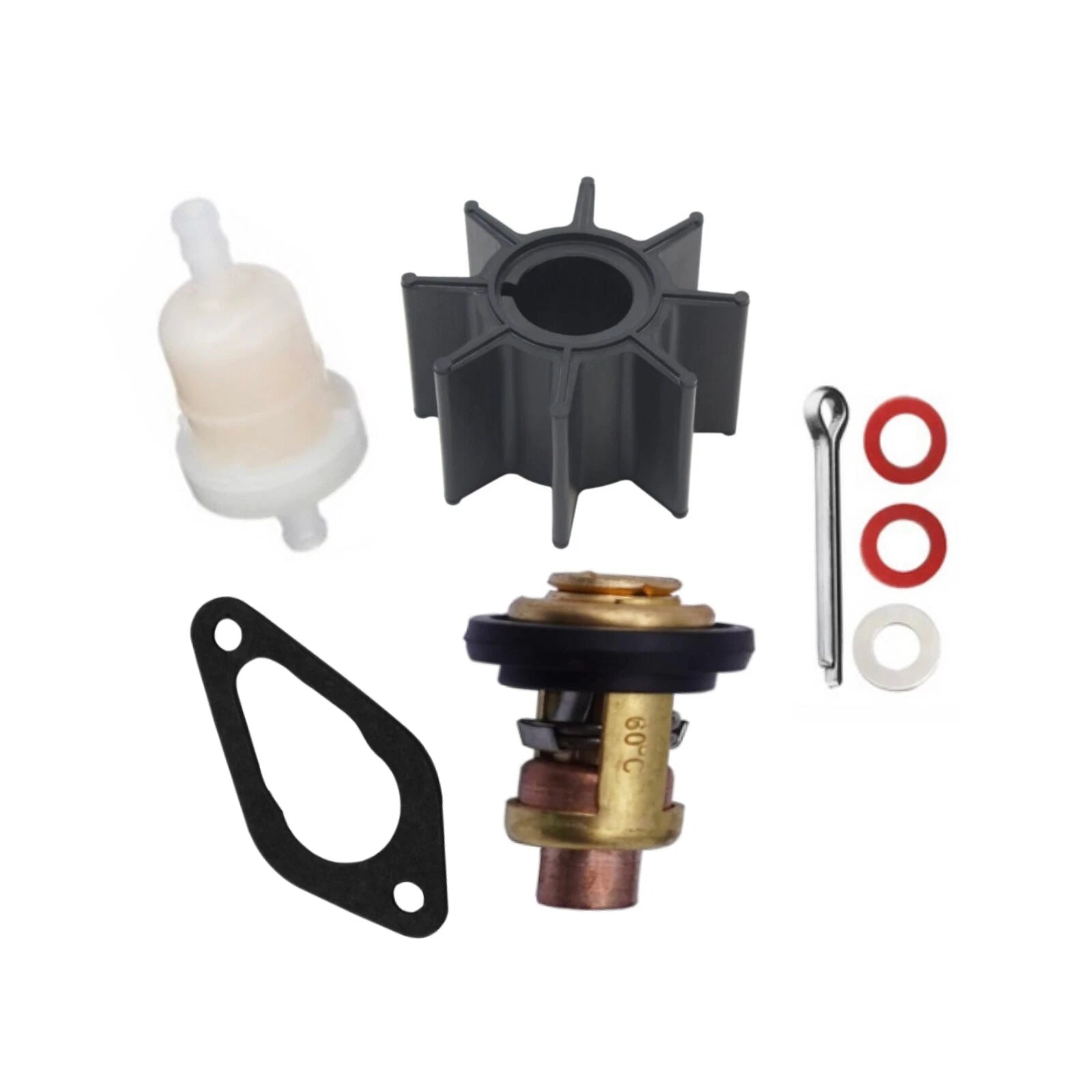 Maintenance Repair Kit for Mercury Mariner 8HP 9.9HP (8M0120867, 35-8M0157133)