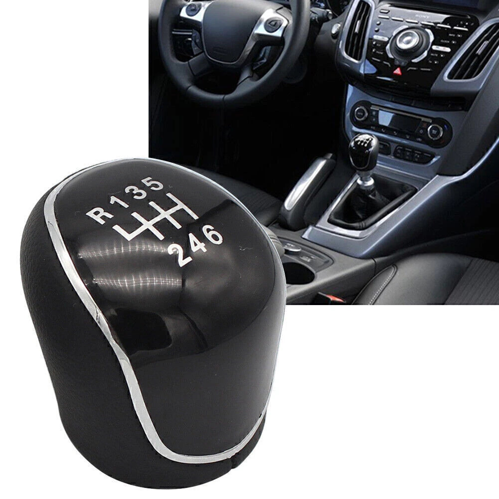 Gear Shift Knob for Ford C-Max, Focus Mk2, Mk3, Kuga, S-Max (2003–2023)